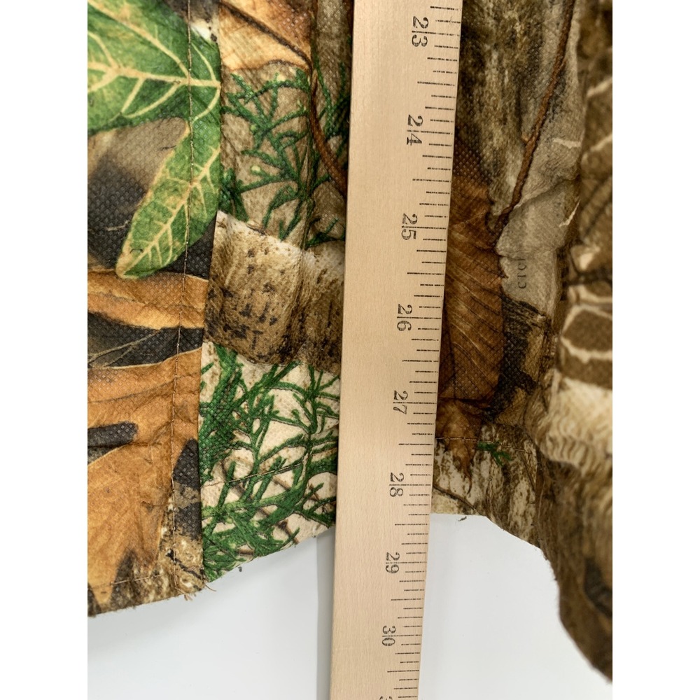 Frogg Toggs Jacket Mens Medium Large Brown Realtree Camo Rain Hooded Waterproof - Picture 9 of 10